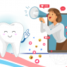 Social media for oral health promotion