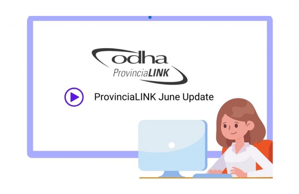 ODHA ProvinciaLINK June 2024 Update is available
