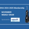 2024-2025 Membership November Weekly Draw