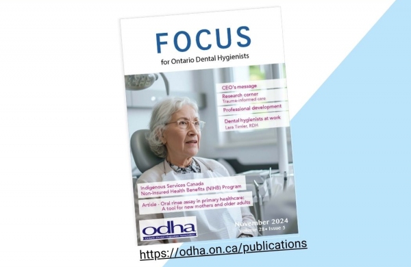 ODHA Focus Nov issue released