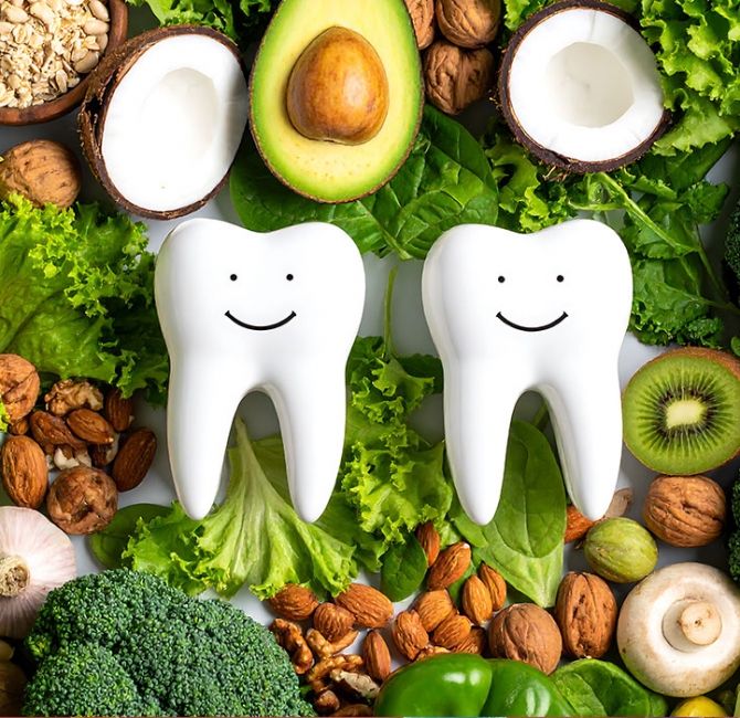 The impact of nutritional components on periodontal health: A literature review