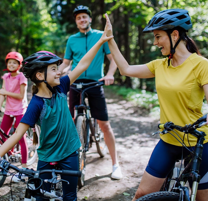 Active families improve adolescent physical and mental health